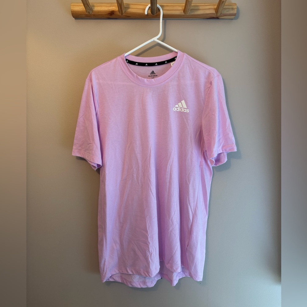 Womens Light Purple Adidas Top